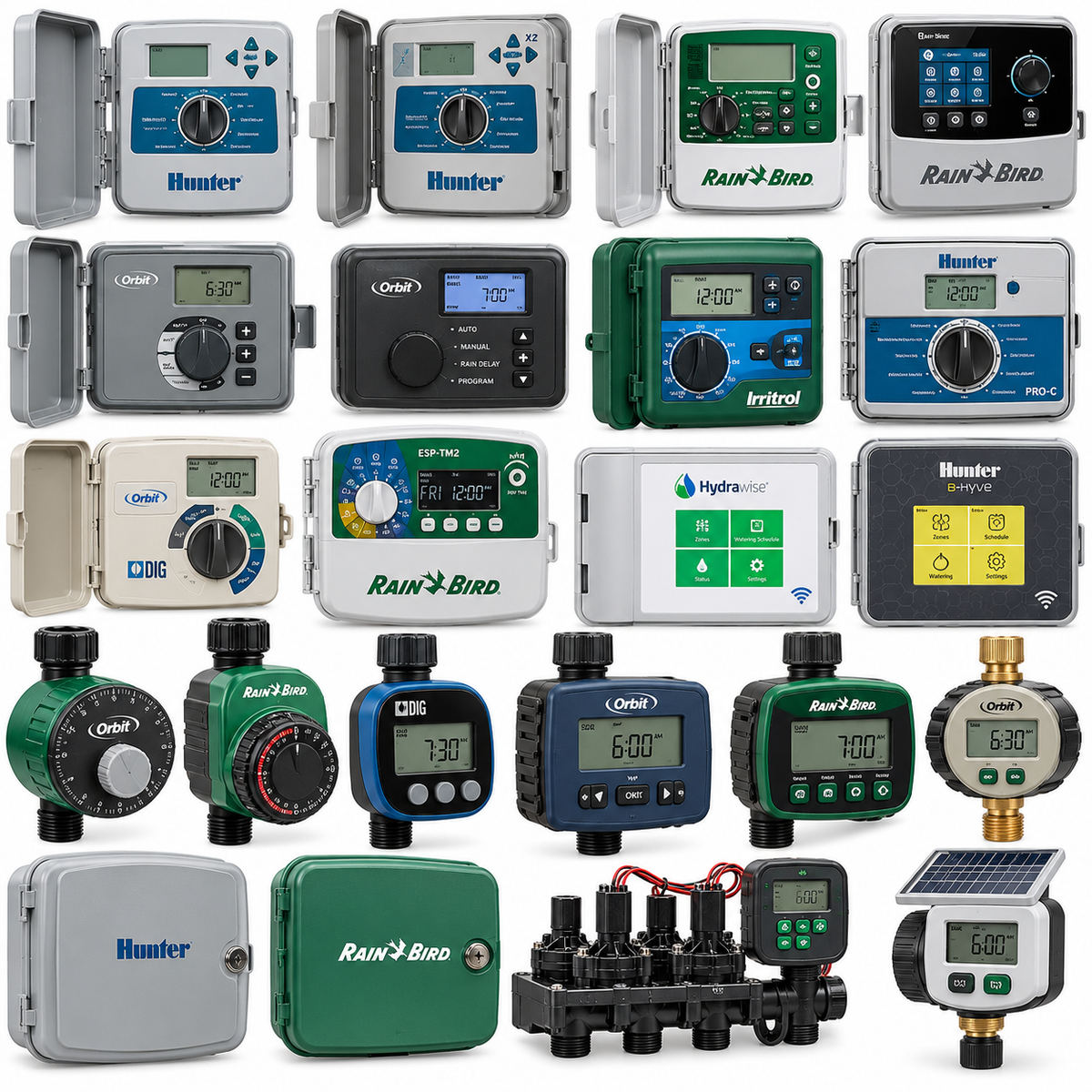 Irrigation Timers and Wire