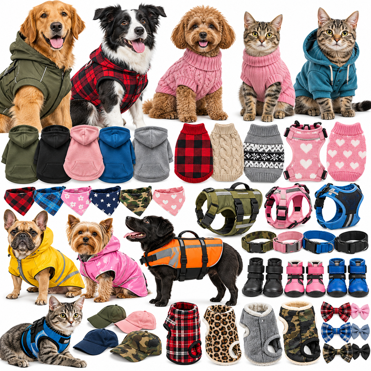 Cat and Dog Apparel