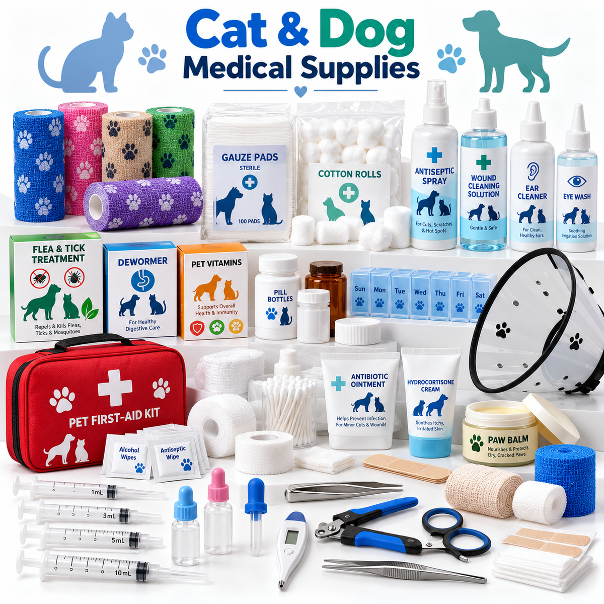 Cat and Dog Medical Supplies