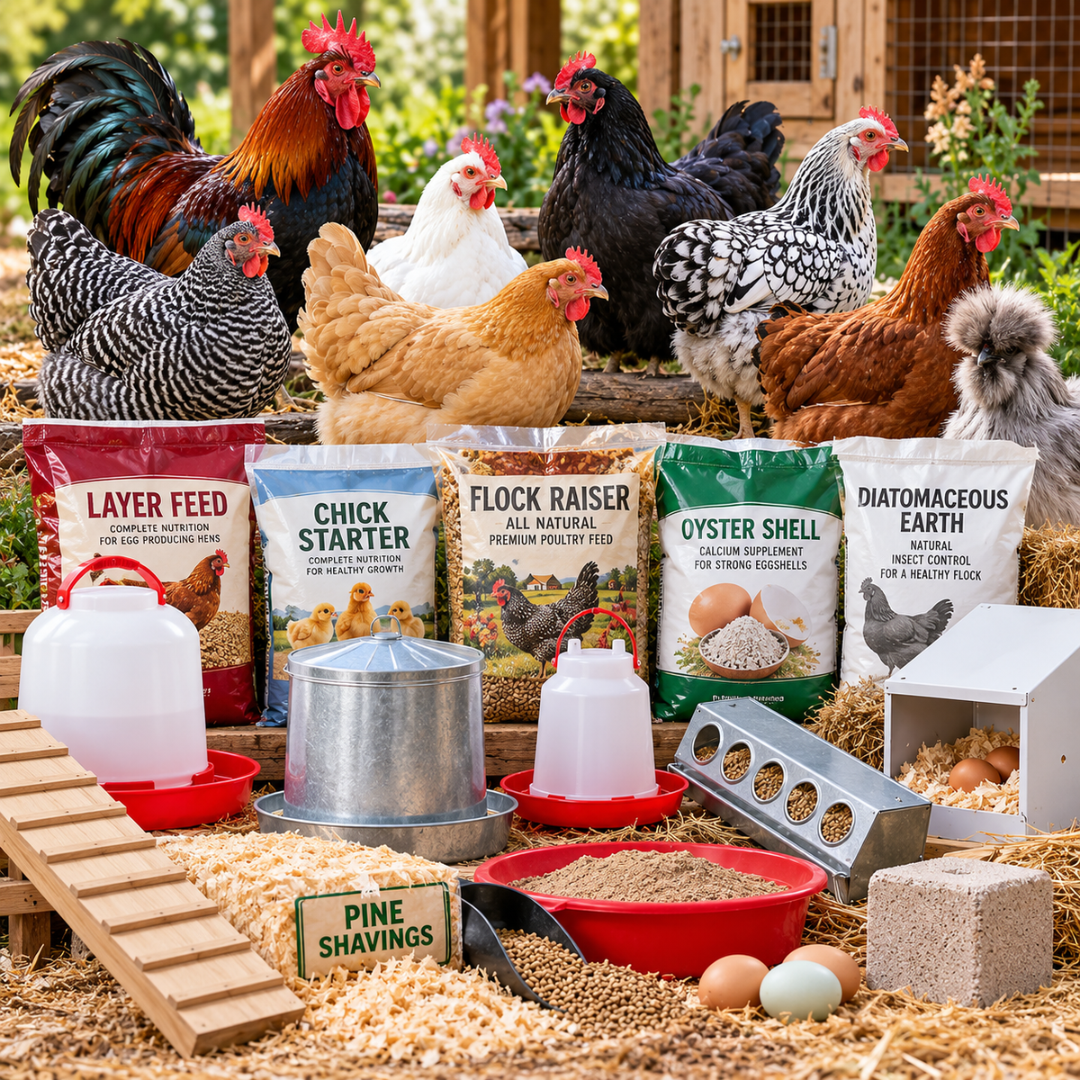 Live Chicks & Chicken Supplies