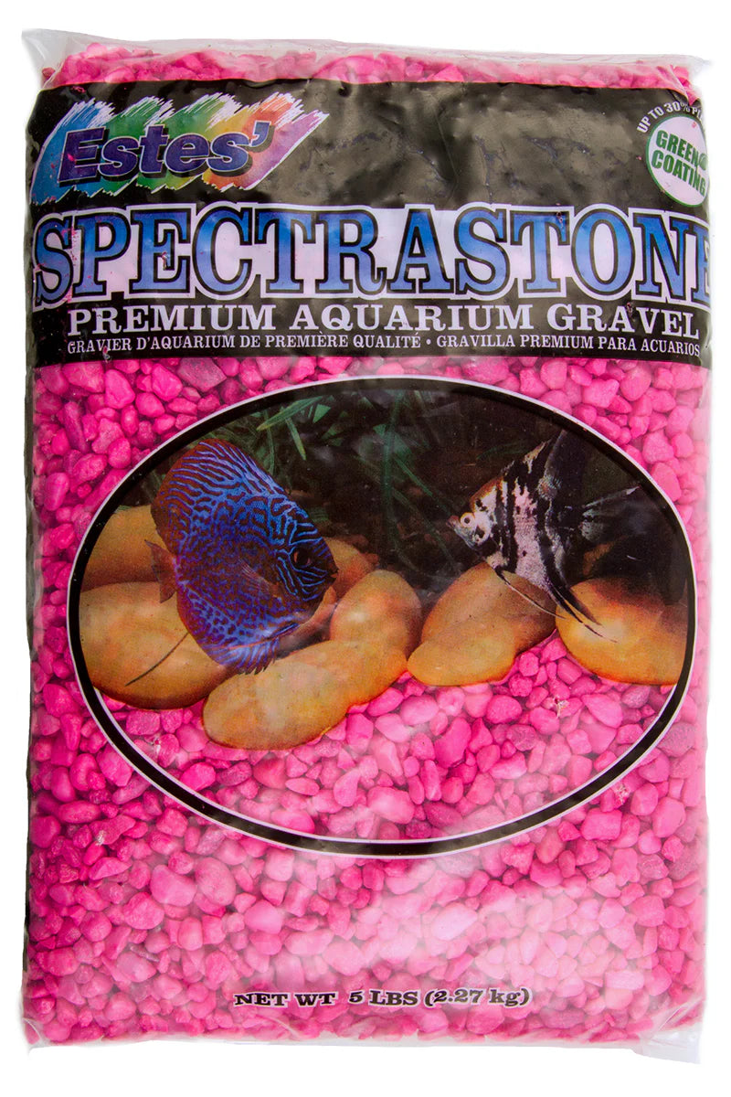 Aquarium Gravel Pink - 5 lb - #26535