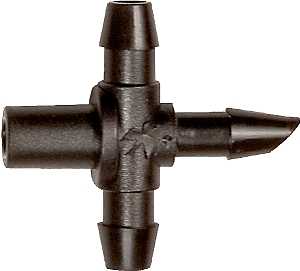 Barb Tee For 1/4" Tubing - 10 Pack - #15934