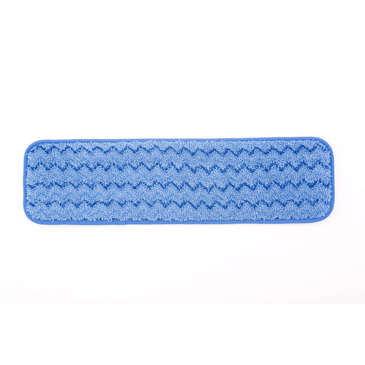 Microfiber Wet Mop Pad - Blue - 18" - #6197