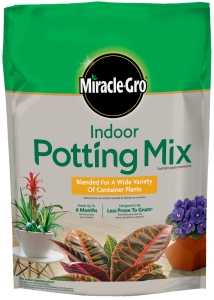 Indoor Potting Mix - Miracle-Gro - 6 Qt - #32360