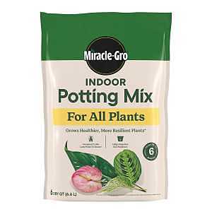 Indoor Potting Mix - Miracle-Gro - 6 Qt - #32360