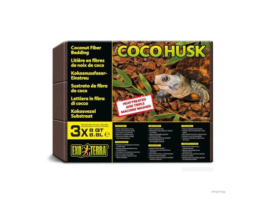 Coco Husk Exo Terra - 3 Brick - 24 qt - #32988