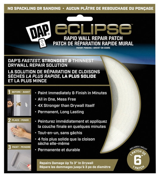 Rapid Drywall Repair Patch - 6" - DAP - #32091