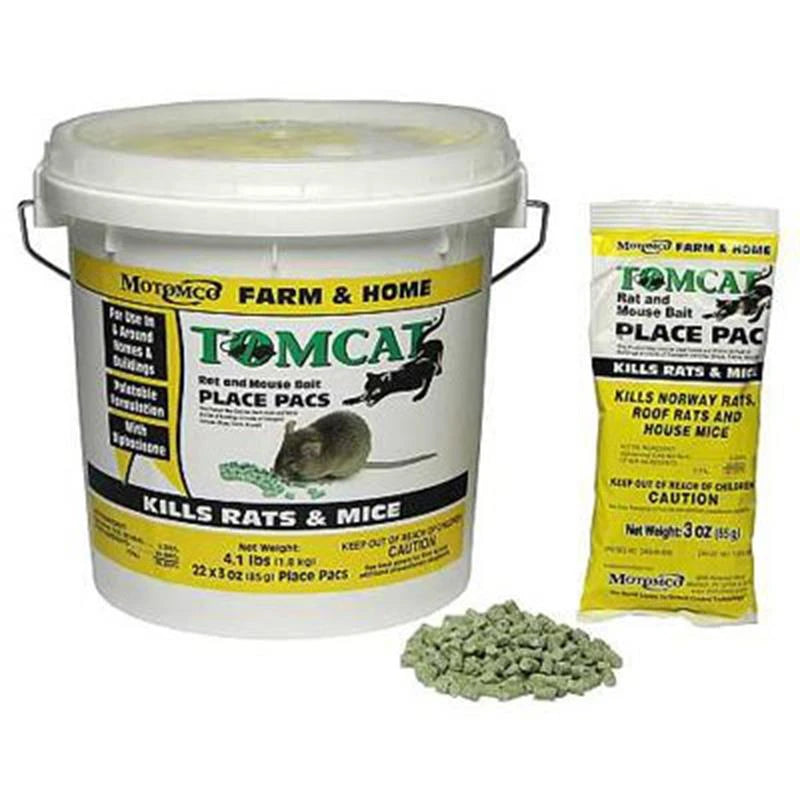 Bait Place Pacs Rat and Mouse - 3 oz Packets - 4.1 lbs - #19614