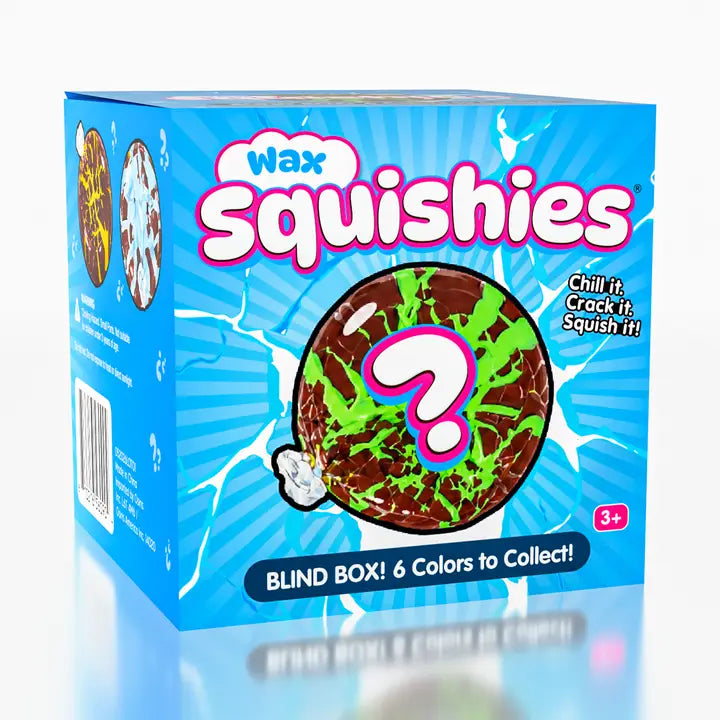 Mystery Wax Crack Ball Squishy Squeeze Toy - #33240