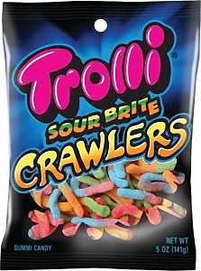 Trolli Sour Bite Crawlers Gummy - 5 Oz - #25587