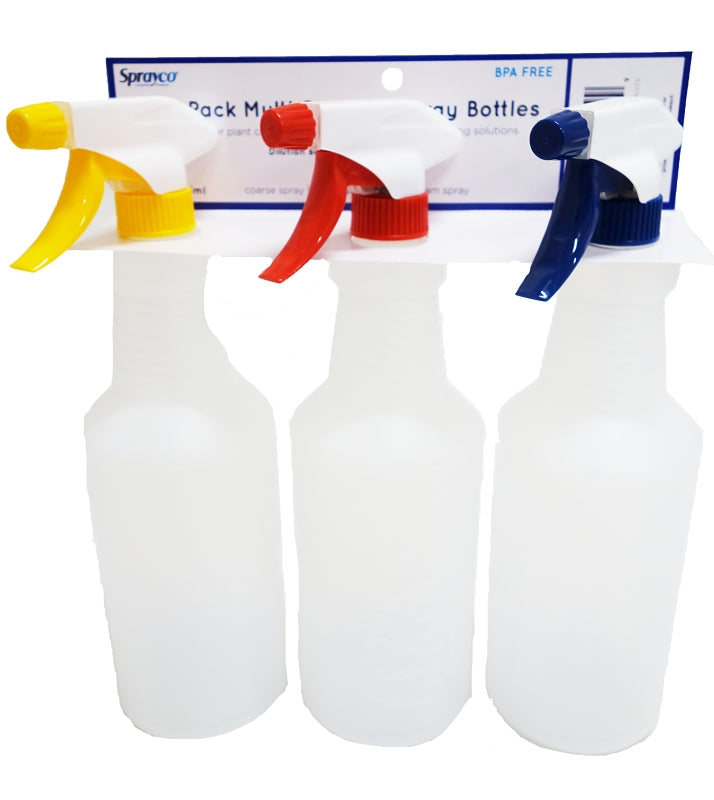 Spray Bottle Muli-Purpose - Sprayco - 32 oz  - Blue, Yellow or Red - #32693