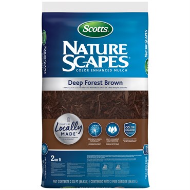 Nature Scapes Deep Forest Brown Mulch - 1.5 CF - #700