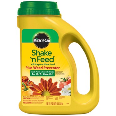 Plant Food Shake'n Feed Weed Preventer - 4.5 Lbs - #4655