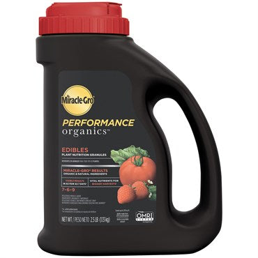 Fertilizer Organics Edibles 7-6-9 - Red - 2.5 Pounds - #28171