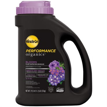 Fertilizer Organics Blooms 5-7-10 - Purple - 2.5 Pounds - #28172