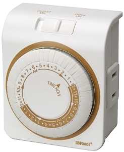 Timer Mechanical Indoor Plug In - 24 Hour - #21041
