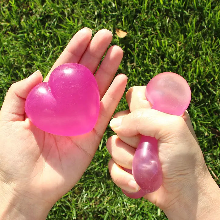 Color Changing Heart Squishy Squeeze Toy - UV - #33319
