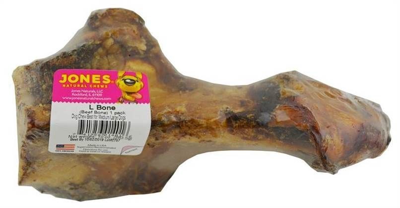 Dog L Bone Beef 6" - 8" - #18192