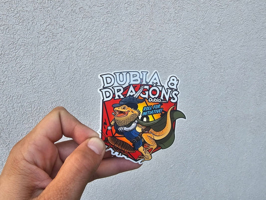 Sticker Dubia & Dragons - Die-Cut - Bearded Dragon - #31503