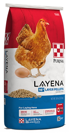 Layena SunFresh Recipe Pellets - Chicken Feed - 50 Lbs - #8637
