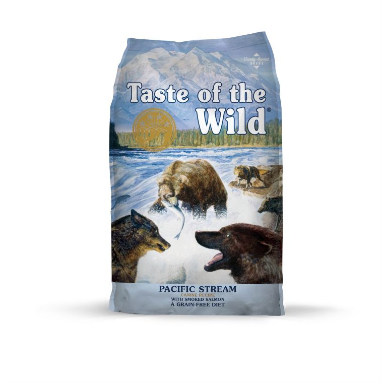 Pacific Stream Dog Food - Salmon - Light Blue - 28 Lbs - #7786