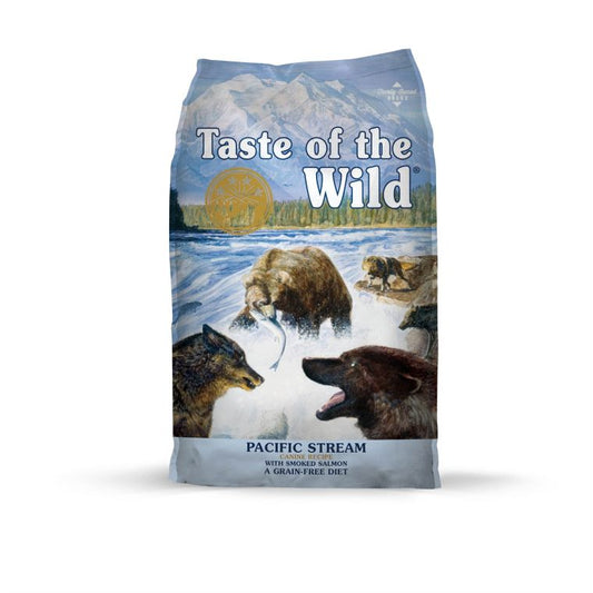 Pacific Stream Dog Food - Salmon - Light Blue - 28 Lbs - #7786