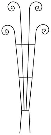Black Fan Trellis - Metal - 60"x24" - #32663