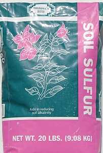 Soil Sulfur AZ Best 20 Lbs - #1054