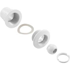 Fiberglass Wall Fitting w/ Eyeball - White - 1.5x2x1.5 - #32434
