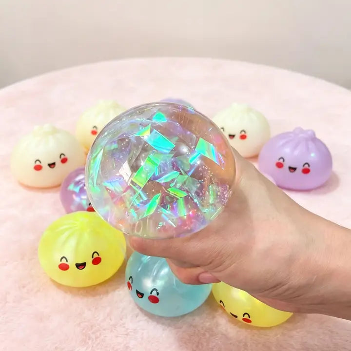 Ribbon Liquid Mystery Dumpling Squishy Squeeze Toy - #33265