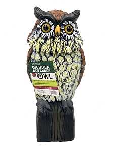 Owl Garden Defense w/ Rotating Head - DeWitt - 15" - #32275