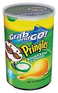 Pringles Sour Cream & Onion - 2.6 Oz - #13254