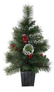 Pine & Berries Santas Christmas Tree - #32447