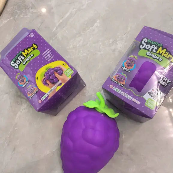 SoftMart Giant Grapes Squishy Squeeze Toy -