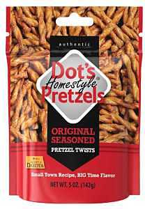 Original Seasoned Pretzel Twists - Dot's Homestyle - 5 oz - #33304