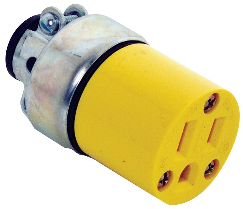 Electrical 3-Wire Connector - Straight Body - 15 Amp - #12887