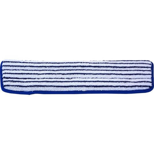 Microfiber Finish Mop Pad - Blue/White - 18" - #21600