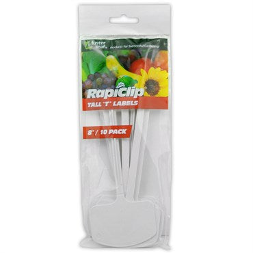 Plastic Plant T-Label - Luster Leaf - Rapiclip - 10 Pack - #32401