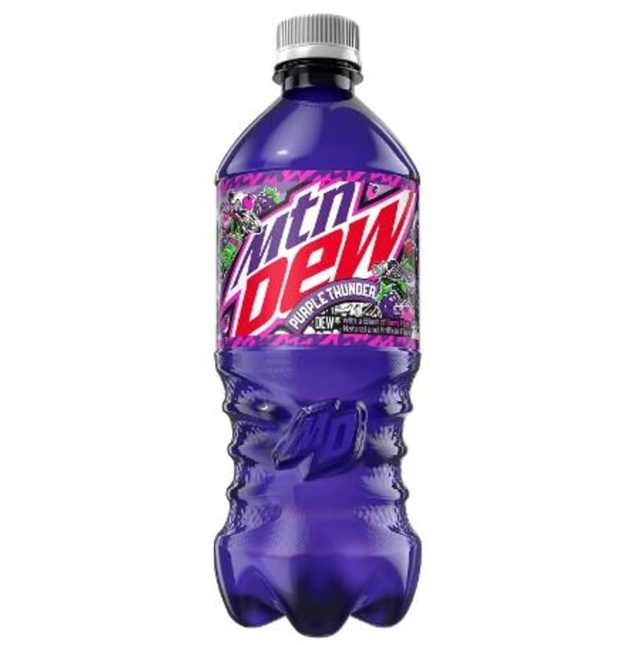 Purple Thunder Mountain Dew - 20 oz - #32227