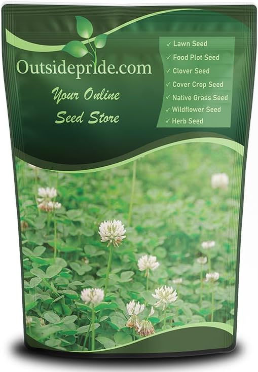 Seeds Clover White Dutch - 2 Lbs - Outside Pride - #32396