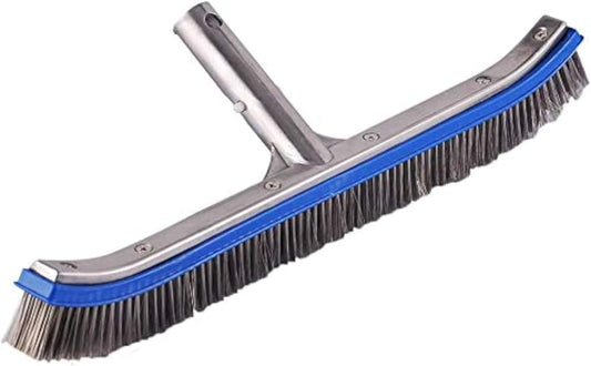 Brush Algae Stainless Steel - 18" - Plaster Pool Only - #33257