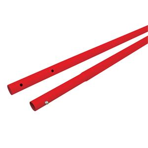 8' Aluminum Snap Handle 1-3/8" - RED704661 - #32924