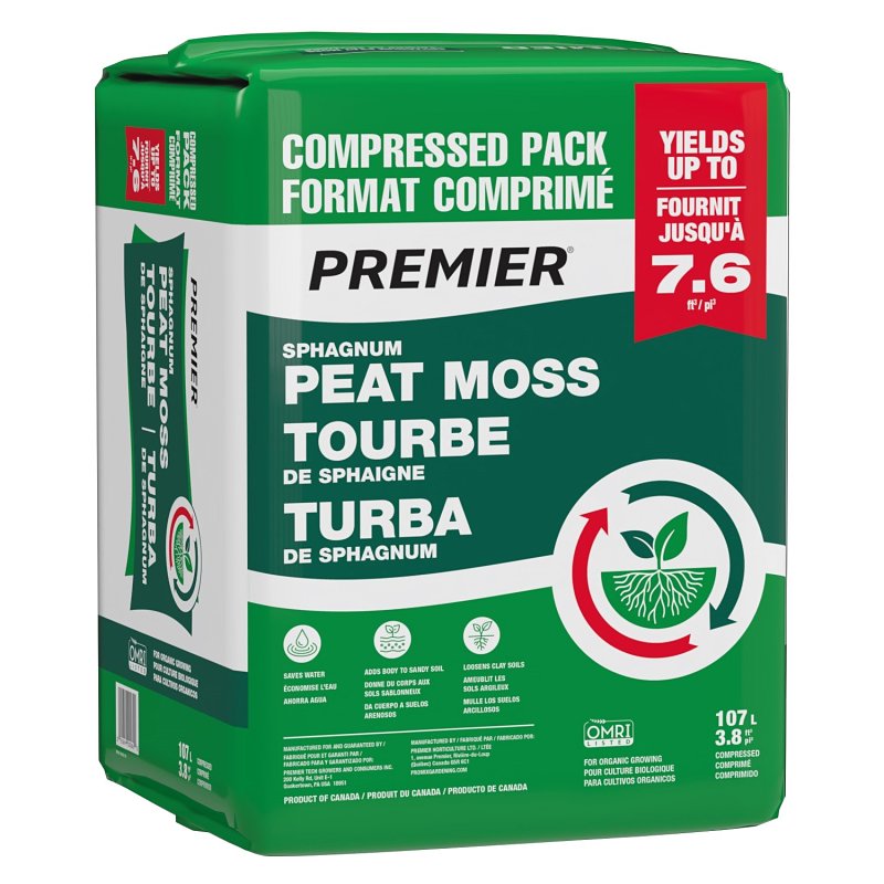 Premier Peat Moss - 3.8 CF - #1081