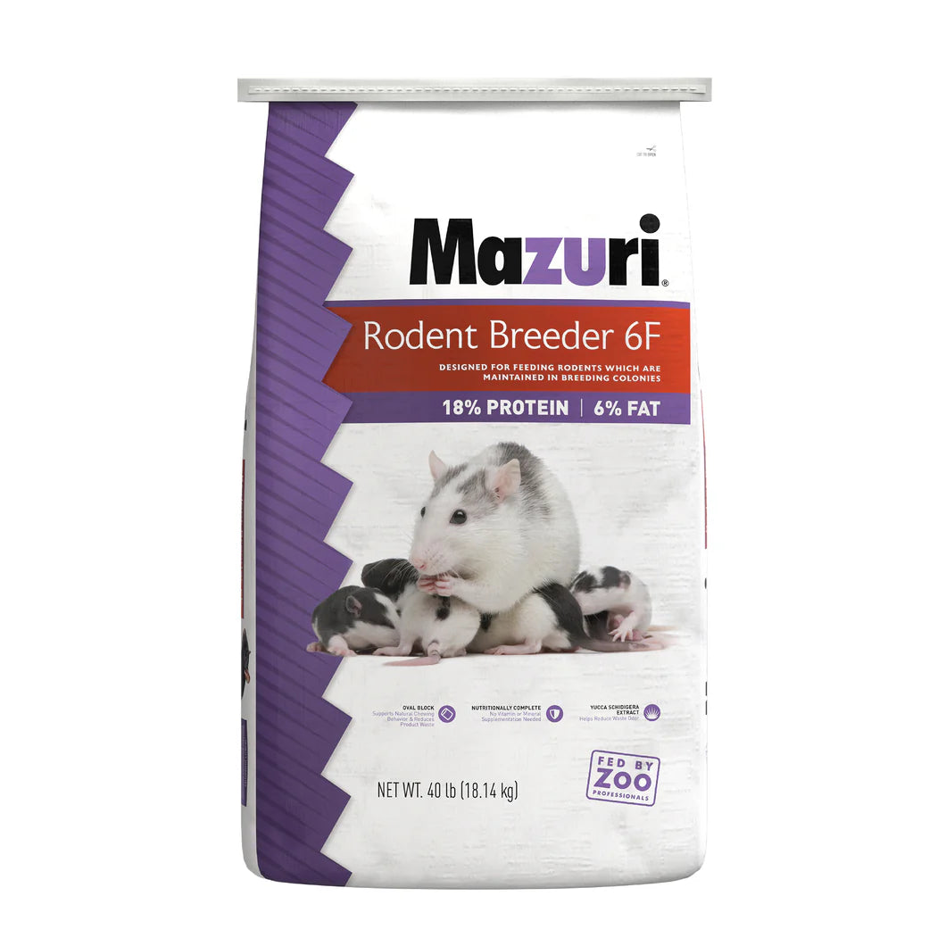 Mazuri Rodent 6F Pellet - 40 Lbs - #32152