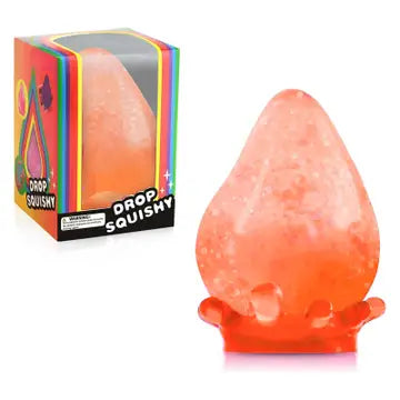 Orange Teardrop Slow Rising Squeeze Toy - #33023