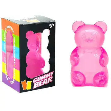 Pink Gummy Bear Squishy Toy - #32998