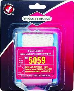 Mower Air Filter Briggs - 5.5-6.5 HP - #9854