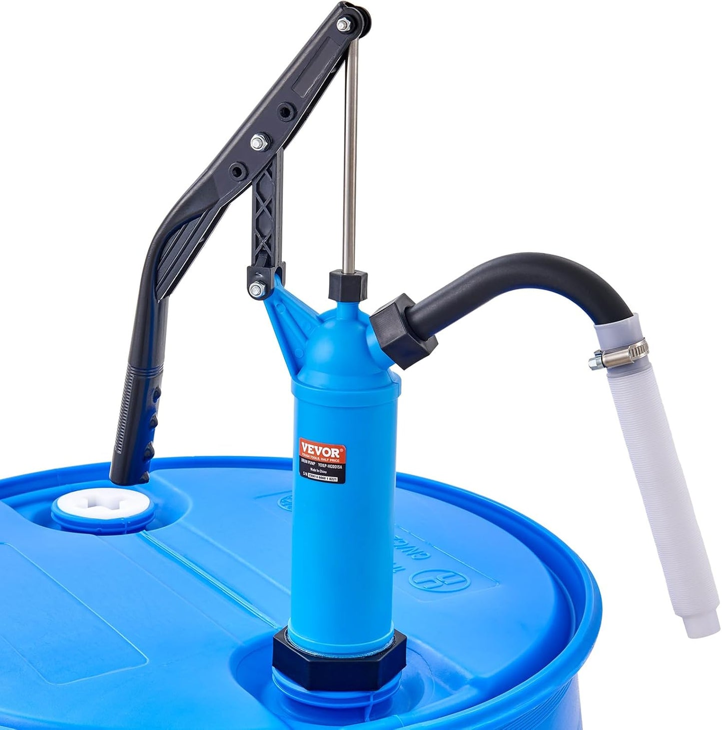 Drum Pump Lever Action - 9.5 oz per stroke - Fits 5 - 55 Gallon Drums - #32325