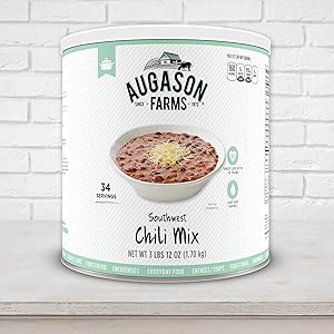 Southwest Chili Mix - 58 oz Can - Augason Farms - #32443