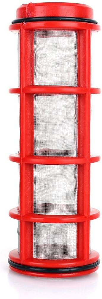 Stainless Steel Screen Filter - Red - 150 Mesh - #11816